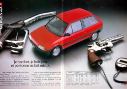 Publicité Citroen-AX-1988
