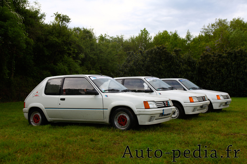 25 ans de la 205 Rallye et 10 ans du 205 Rallye Club de France