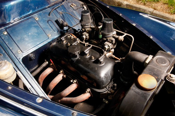 moteur préparé par Peugeot 203 spécial Darl'mat