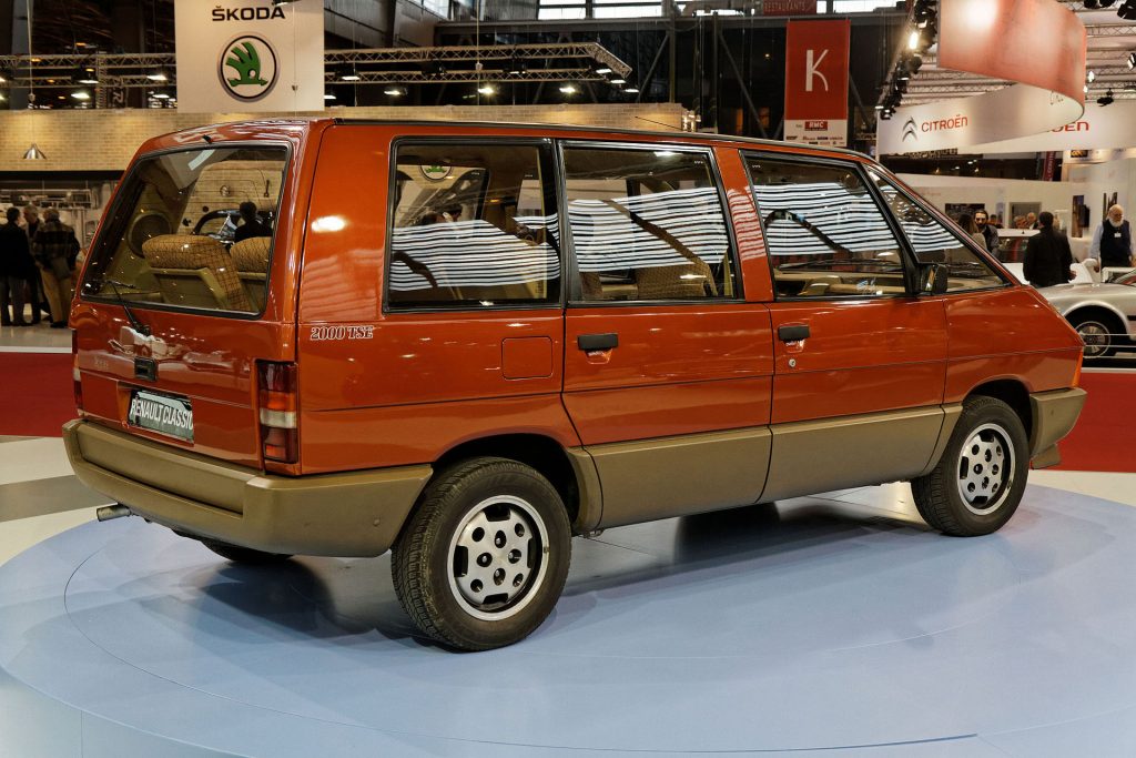 Renault Espace phase 1 1984 2000 TSE - vue arrière