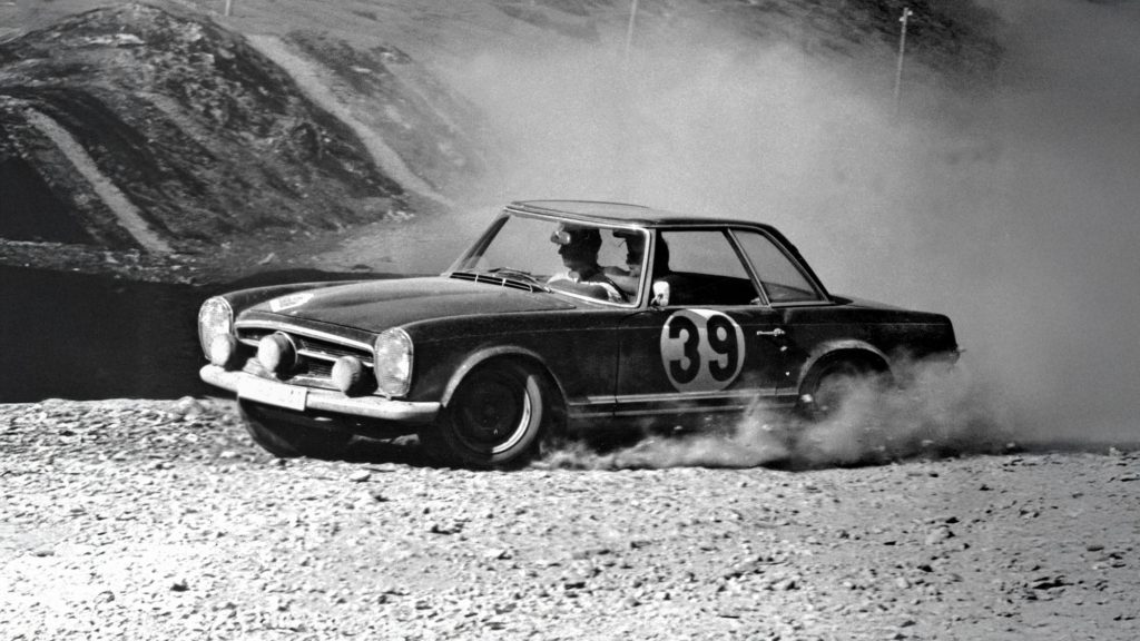 Mercedes-Benz 230 SL (W 113) rallye