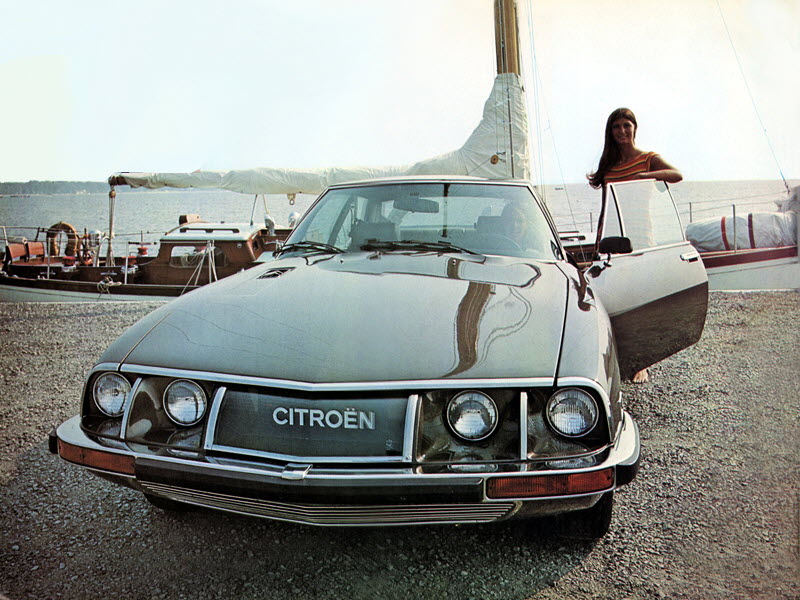 Citroen SM à l'époque