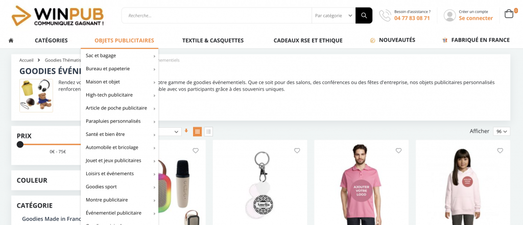 objets publicitaires winpub