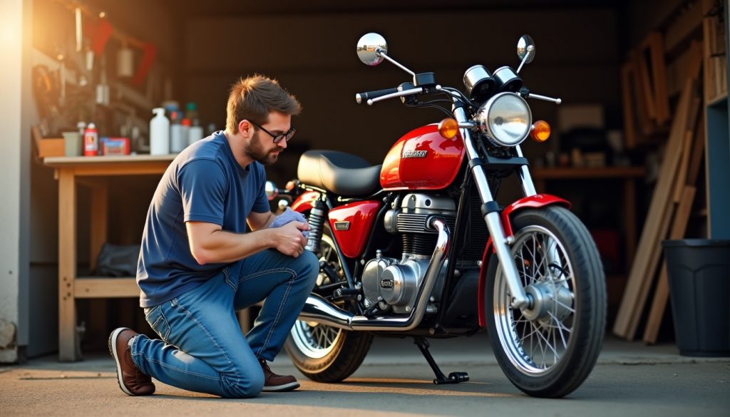 entretenir sa moto soi même