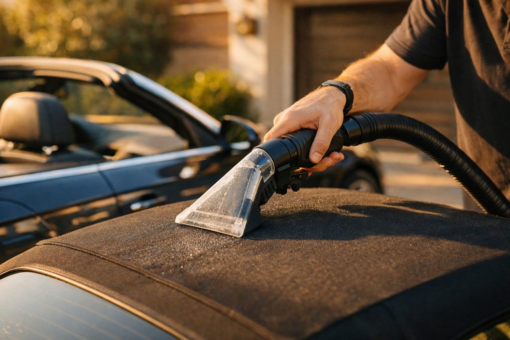 aspirateur à eau pour voiture, parfait pour nettoyer en profondeur ses sièges tissus et capote