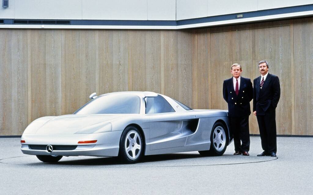 Les designers Joseph Gallitzendörfer (à gauche) et Harald Leschke (à droite) de la C112.
