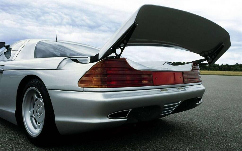 aileron frein de la Mercedes C112.