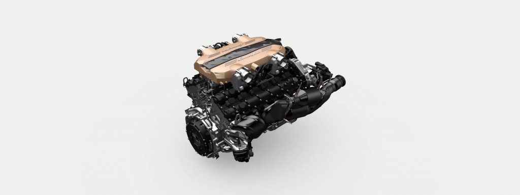moteur Lamborghini Aventador