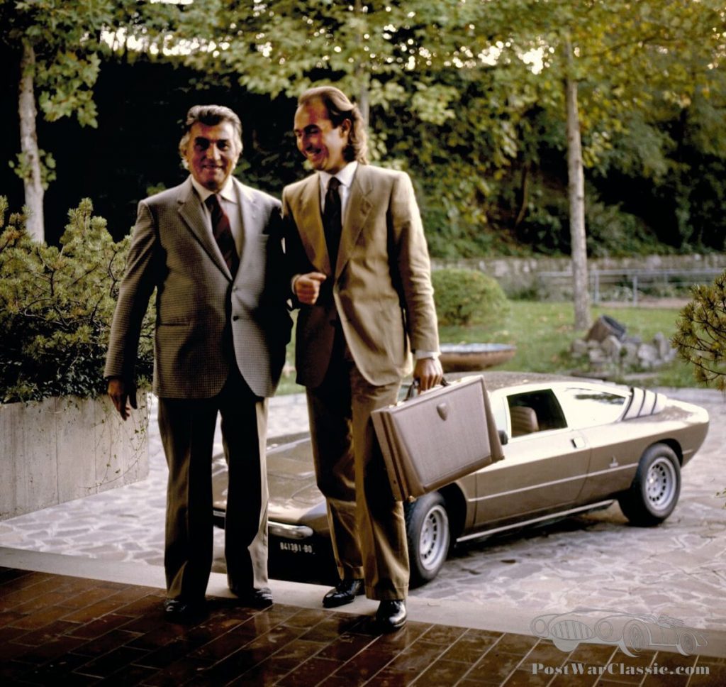 Feruccio Lamborghini et son fils