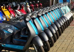 scooter électrique en ville