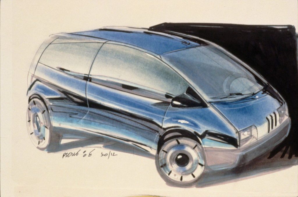 Twingo dessin du concept