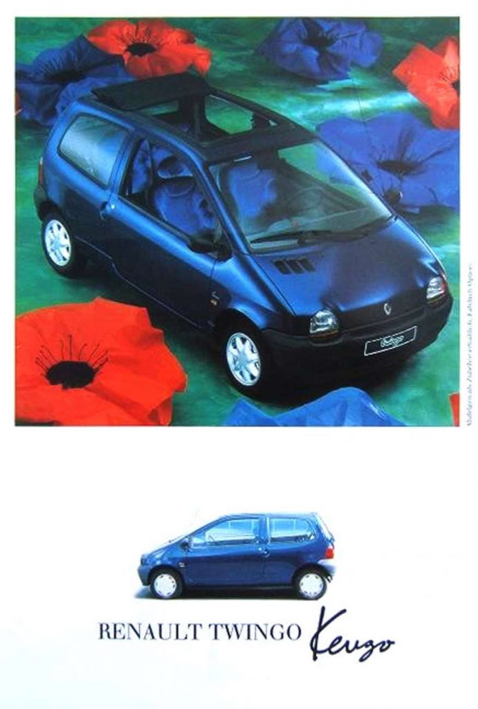 publicité Twingo Kenzo