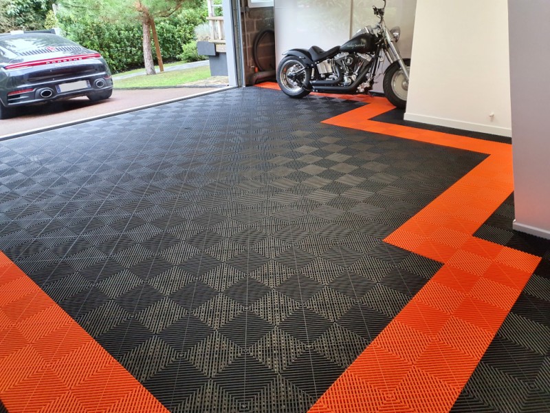 dalle garage auto