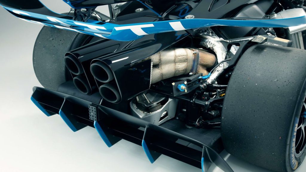 échappement Bugatti Bolide