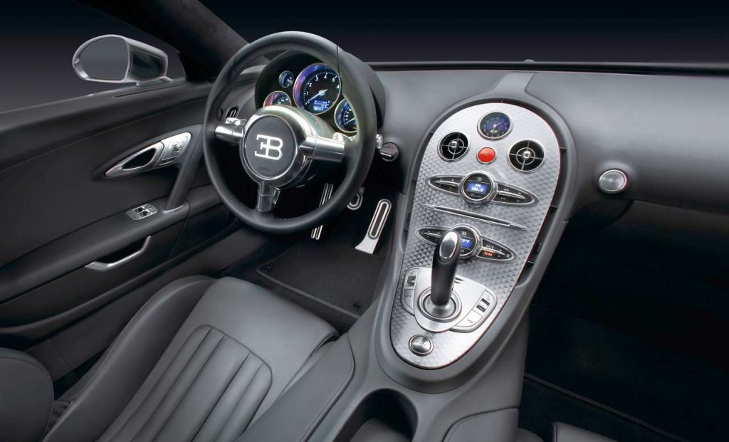 intérieur Bugatti Veyron
