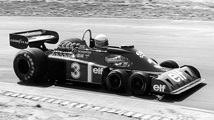 Tyrrell P34 à six roues de 1976