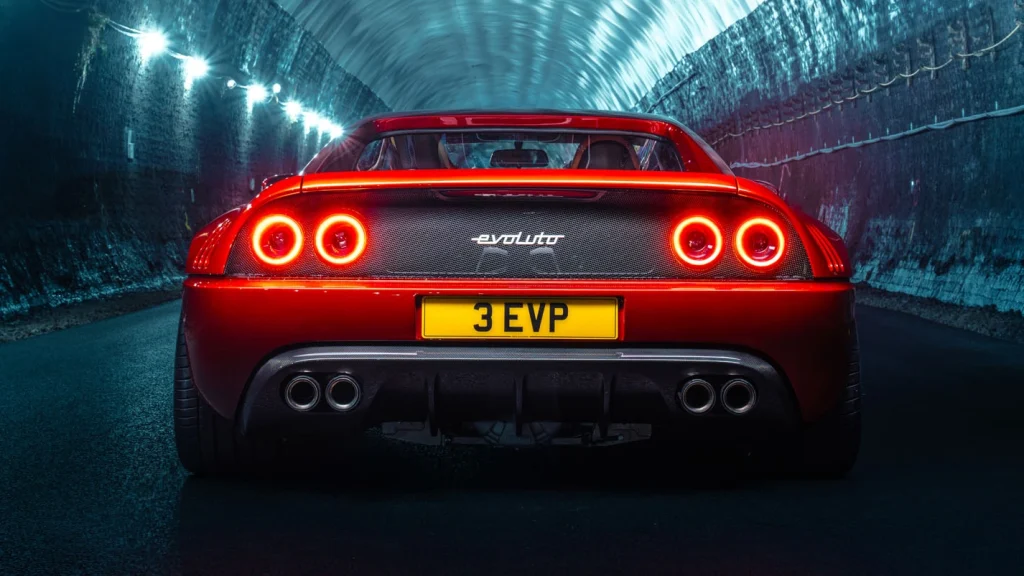 Ferrari F355 by Evoluto vue de l'arrière